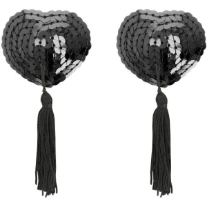 10263 COQUETTE Copri Capezzoli Neri Sextoy