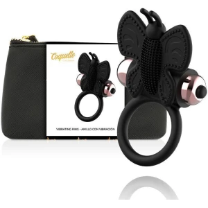COQUETTE Cock Ring Vibrante a Farfalla 18 10320 COQUETTE Cock Ring Vibrante a Farfalla Sextoy