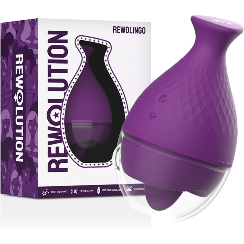 ReWOLINGO VIBRATORE Con Lingua