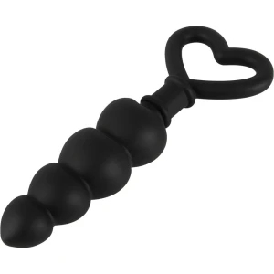 11008 Palline Anali Cuore In Silicone Sextoy