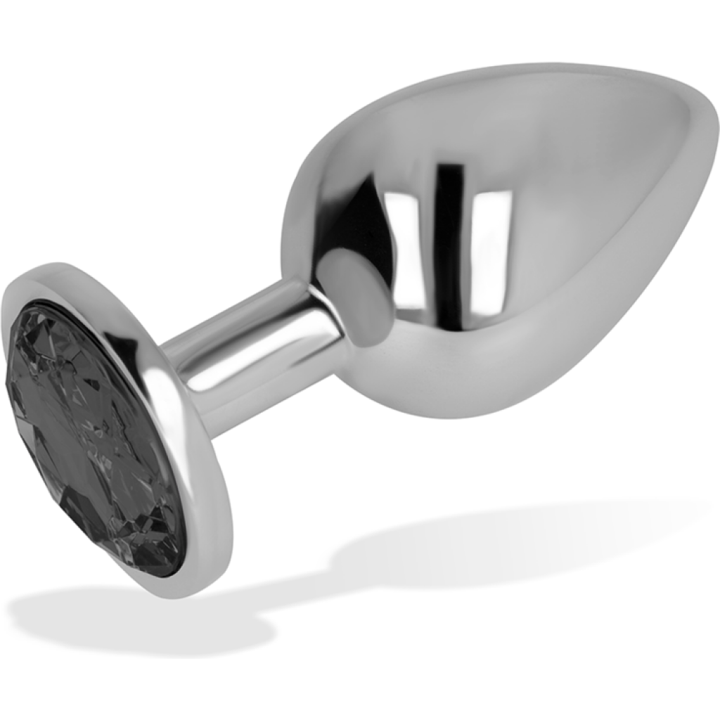 Plug Anale OHMAMA Vetro NERO 7 CM