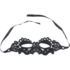 11282 QUEEN Lingerie Incantevole Maschera In Pizzo Sextoy