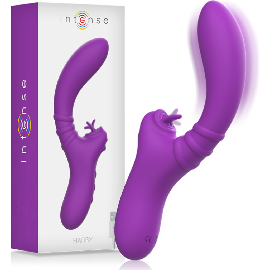 HARRY Vibratore Flessibile Con Lingua