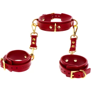 Bondage Luxury Collare e Polsini 20 17154 RED 01 Sextoy