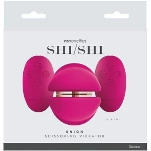 3418 Vibratore In Silicone per Coppia Femminile Sextoy