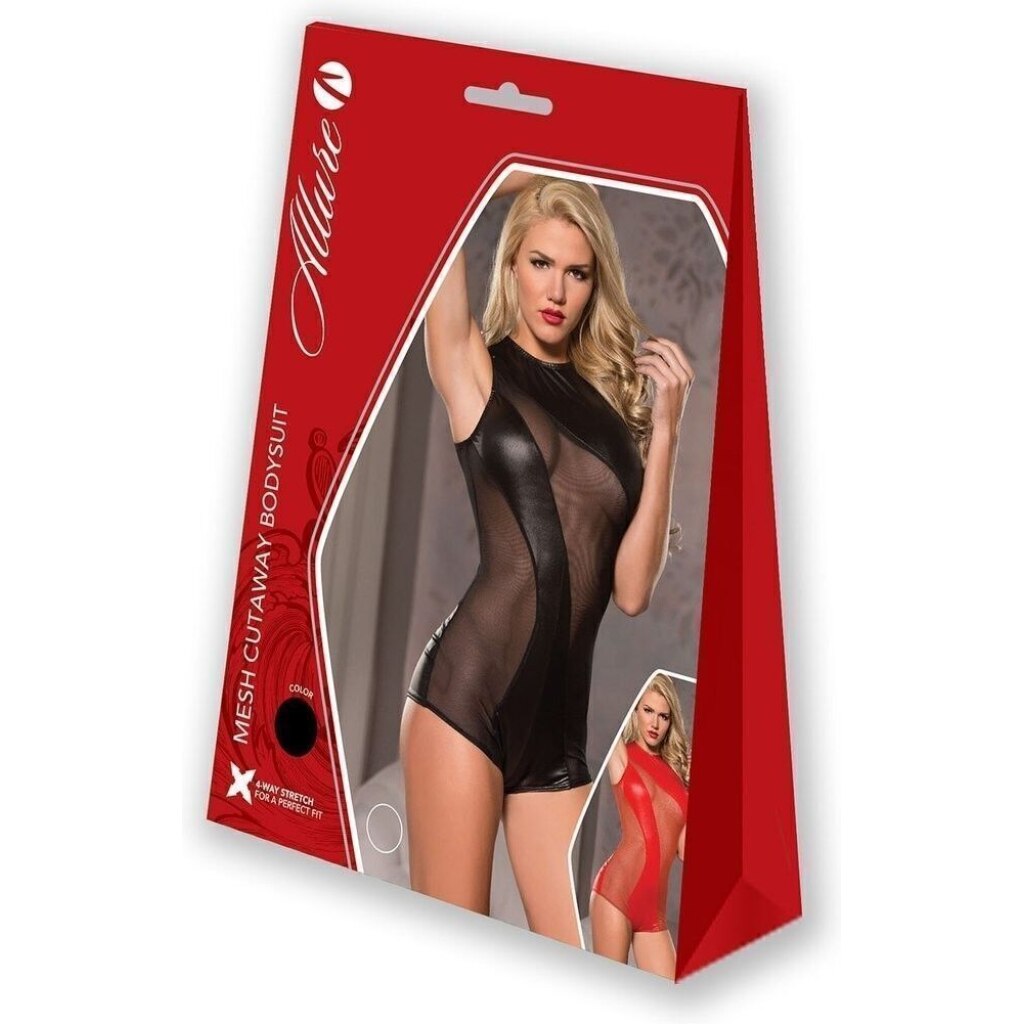 Bodysuit con Cerniera posteriore Allure