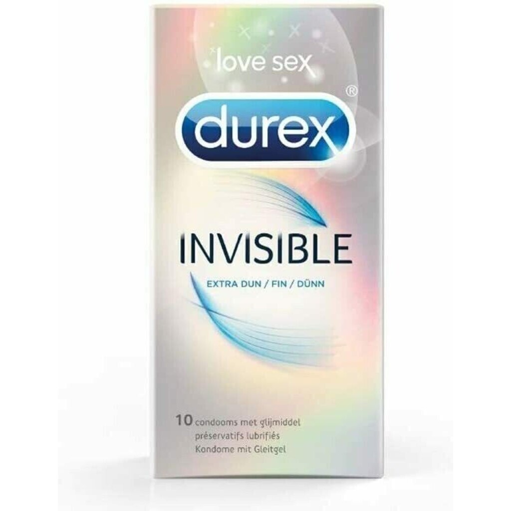 Profilattici Durex Invisible Conf.10pz  NL DE FR