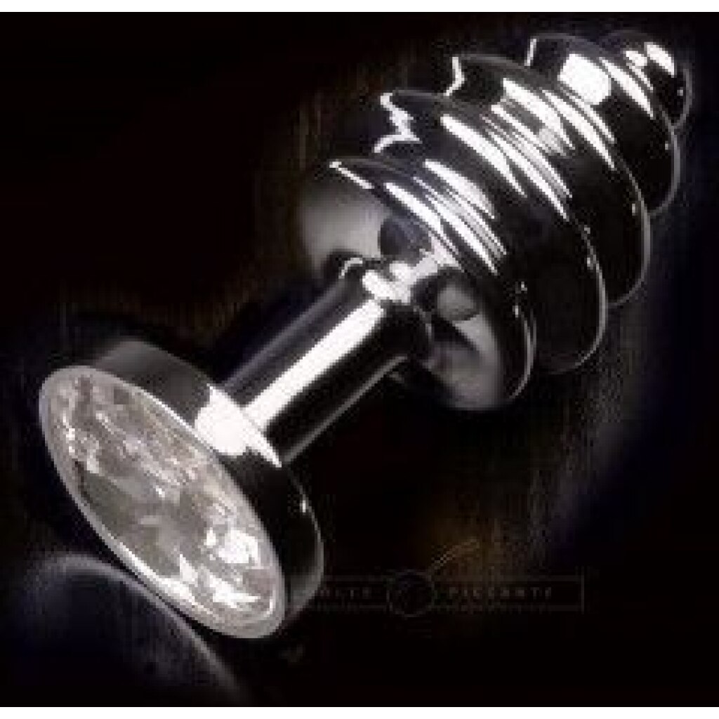 plug anale Jewellery Ribbed Silver