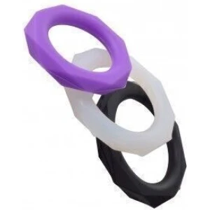 5388 Set Anelli Elite Silicone Sextoy