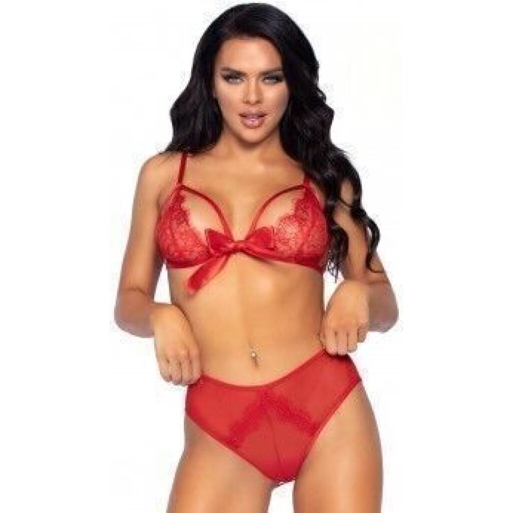 Bralette e mutandina Alta senza cavallo