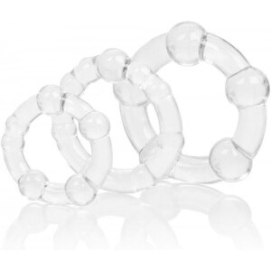5877 Trio Anelli Stimolatori Elastici Erotici Sextoy