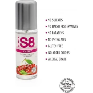 S8 WB Lubrificante Aromatizzato Ciliegia 125ml 2 5994 S8 WB Lubrificante Aromatizzato Ciliegia 125ml Sextoy