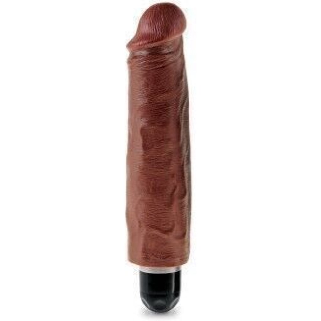 King Cock Brown 7 Inch Vibratore Stiffy