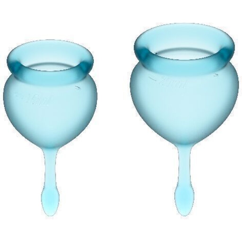 Coppa Mestruale Satisfyer Azzurro 15 + 20ml