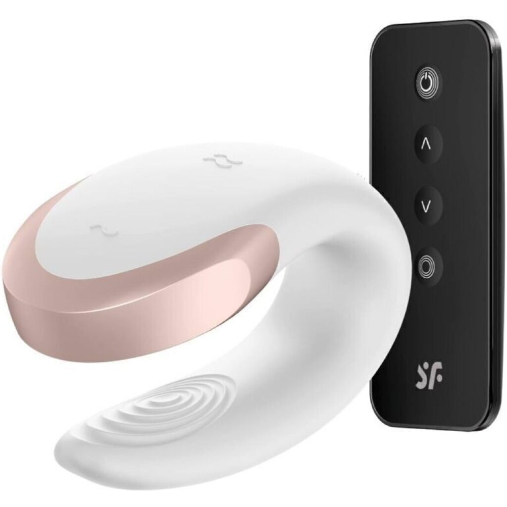 SATISFYER Double Luxury Partner – BIANCO