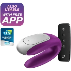 6693 Vibratore Double Fun Viola Sextoy