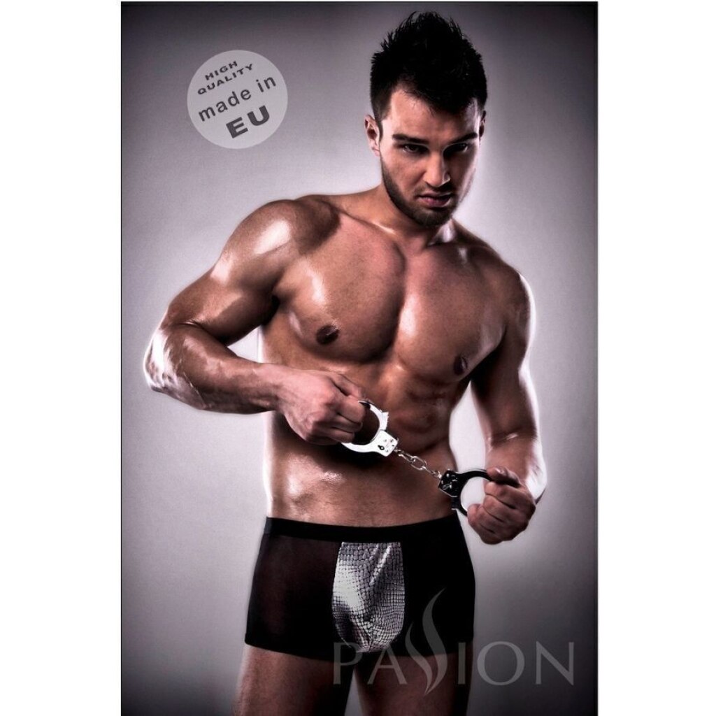 Passion Boxer Uomo Metallo e Nero