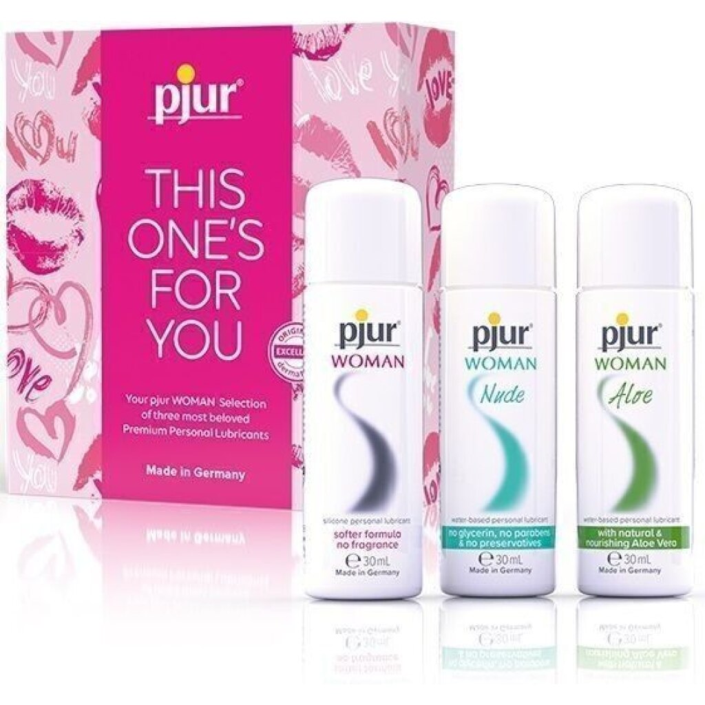 PJUR DONNA LUBRIFICANTI SET 3 UNITÀ x 30 ML