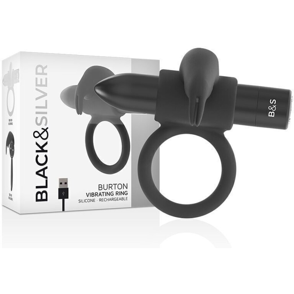Anello Ricaricabile Burton BLACK&SILVER