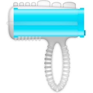 7364 Anello Lingua Blu Vibrante Sextoy