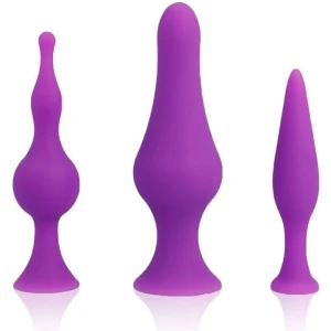 7451 Set Plug Anali In Silicone Sextoy