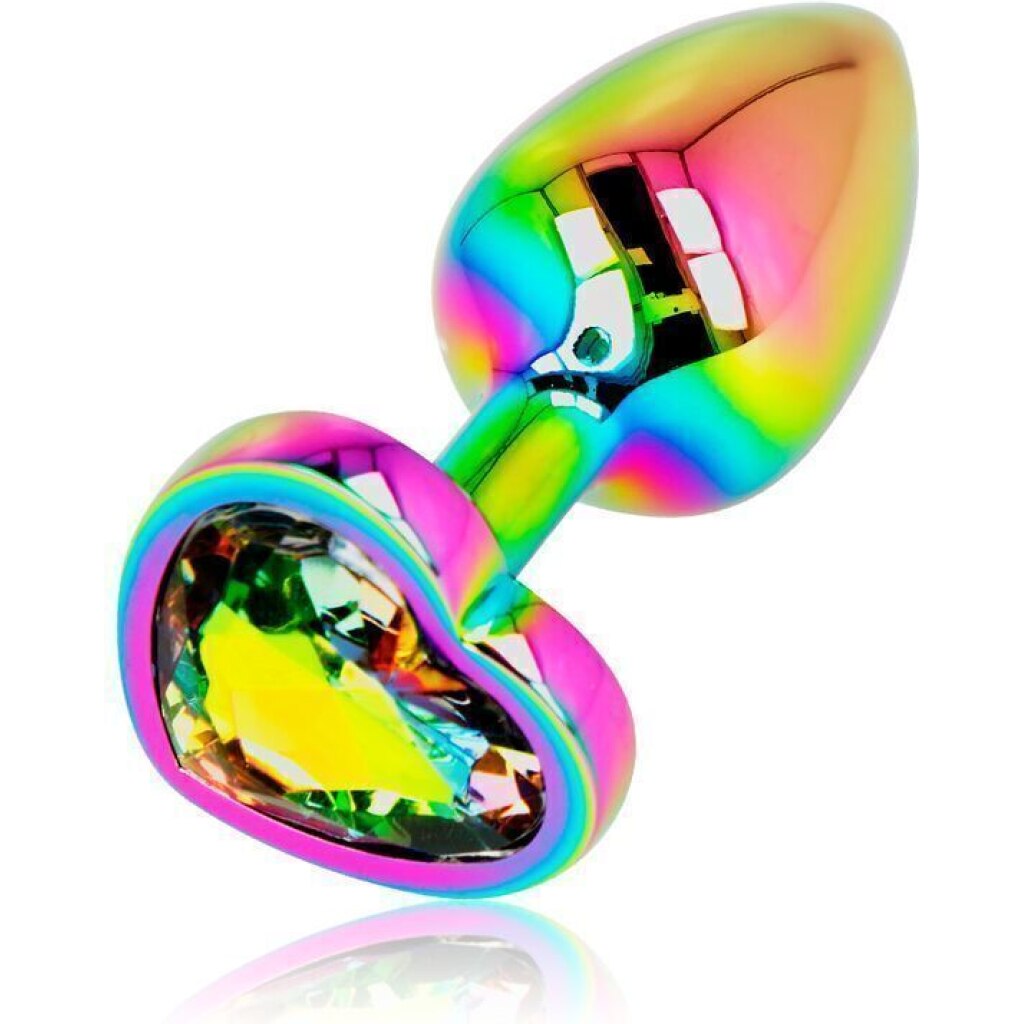 Plug Anale Cuore Iridescente S