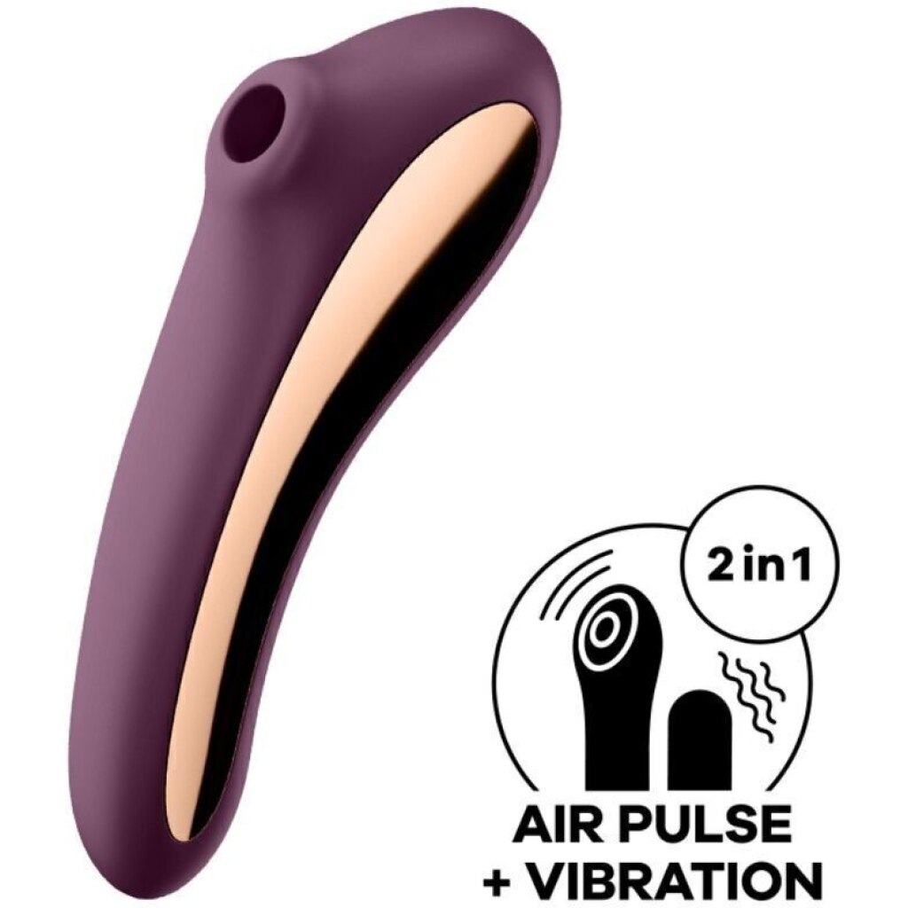 Vibratore a Impulsi D’aria SATISFYER DUAL KISS