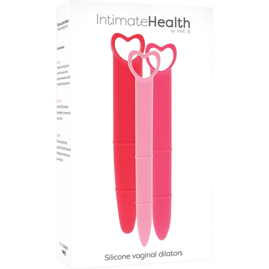 Dilatatori vaginali in silicone Set3 pezzi