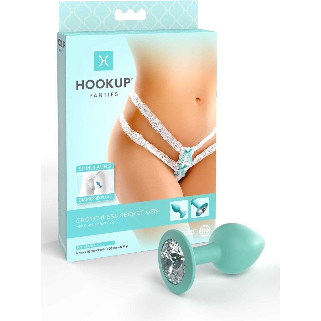 Crotchless Secret Gem Vibrating