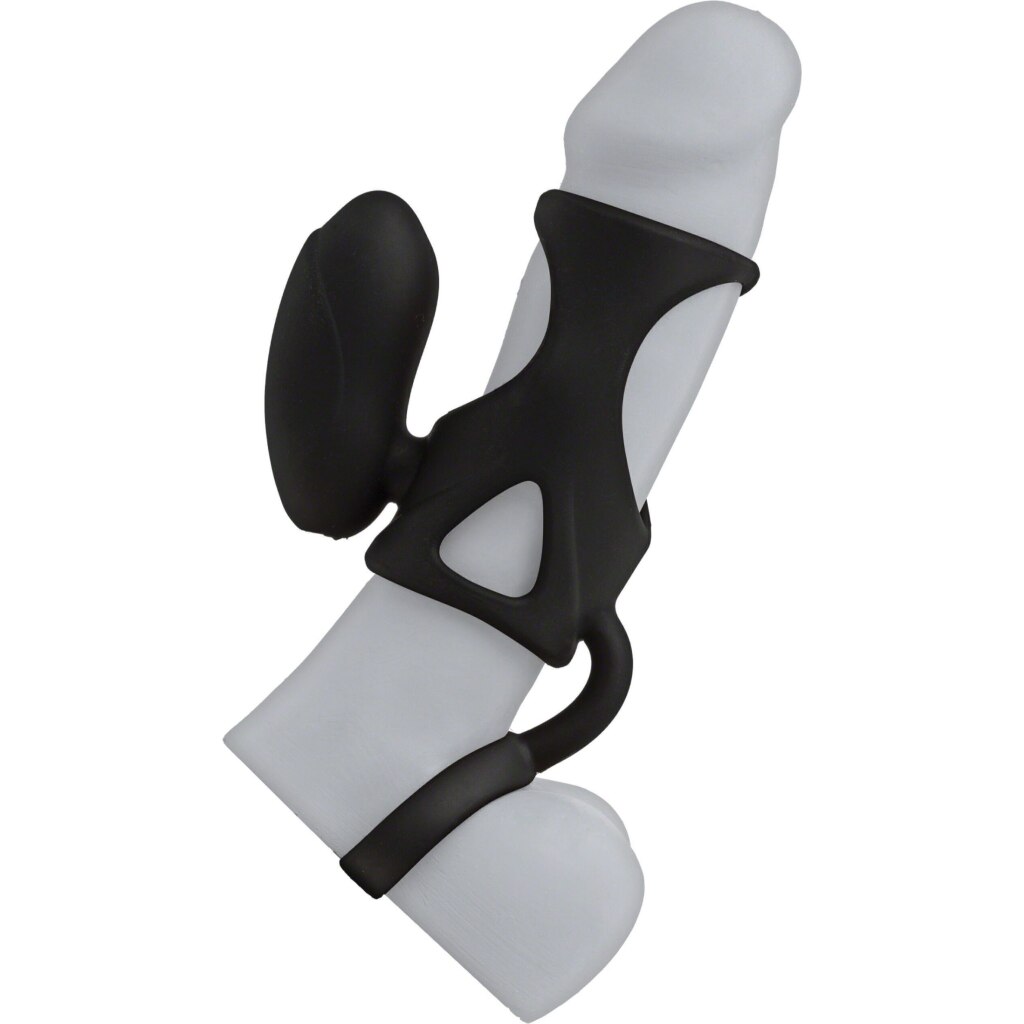 Gabbia pene con Anello fallico Vibrante