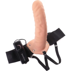 9515 Vibrator Hollow Strap On 20cm scaled 1 Sextoy