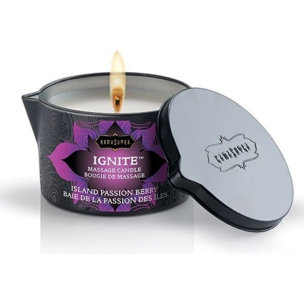 Ignite Candela da massaggio Mirtilli 170gr