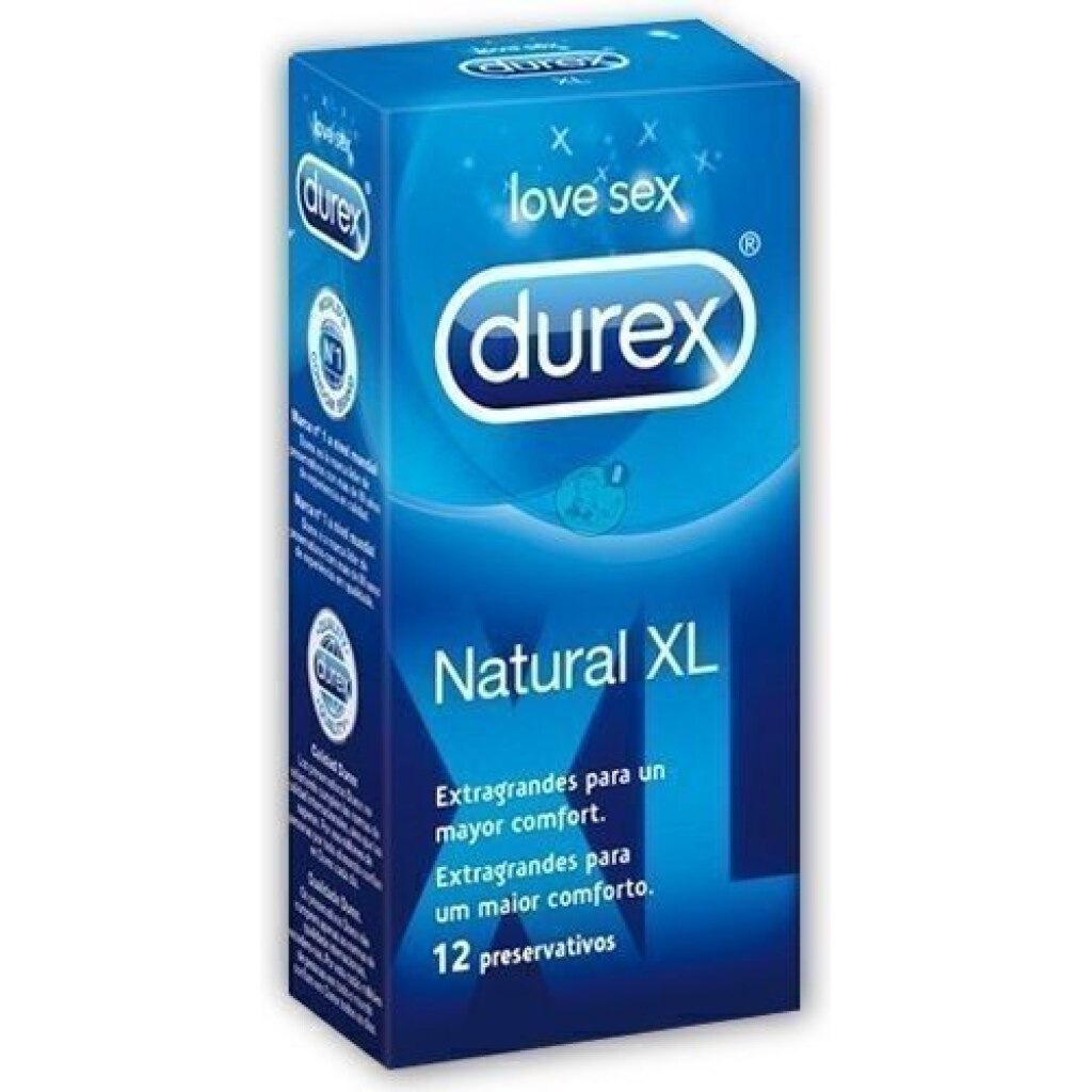 Profilattici Durex Xtra Large Power 12 pezzi