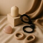 Momento di intimità ispirato ai giochi di coppia soft