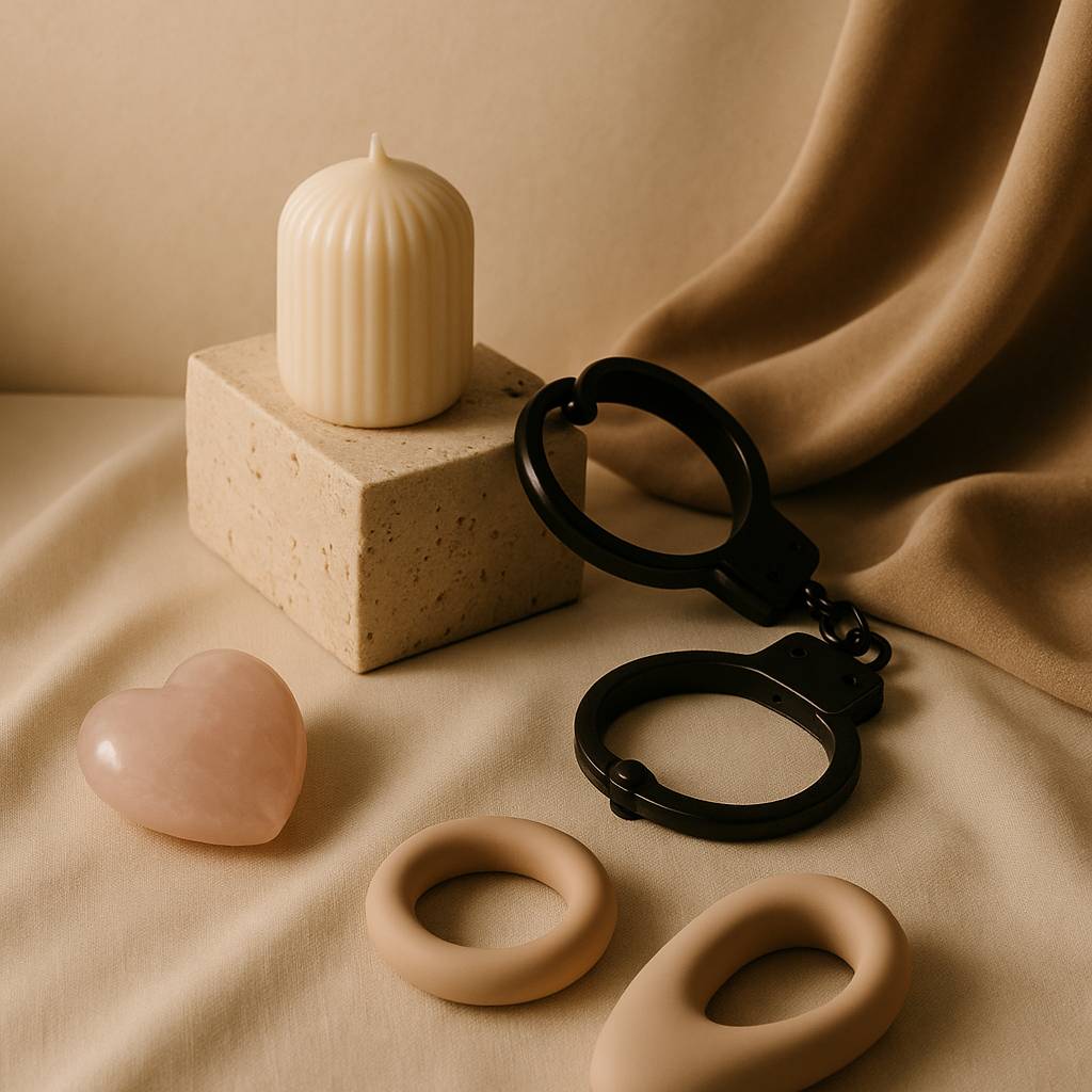 Momento di intimità ispirato ai giochi di coppia soft