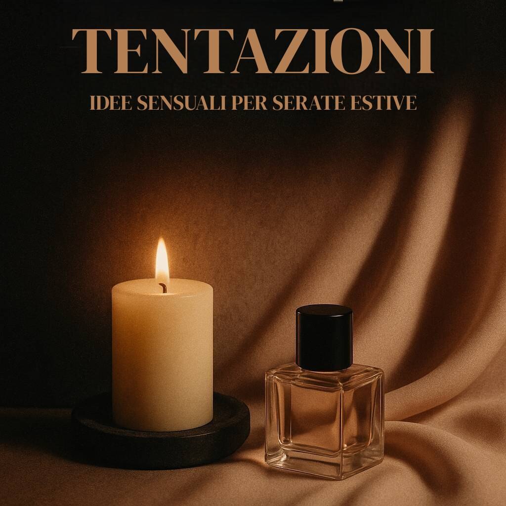 idee sensuali per serate estive: coppia elegante in atmosfera estiva romantica