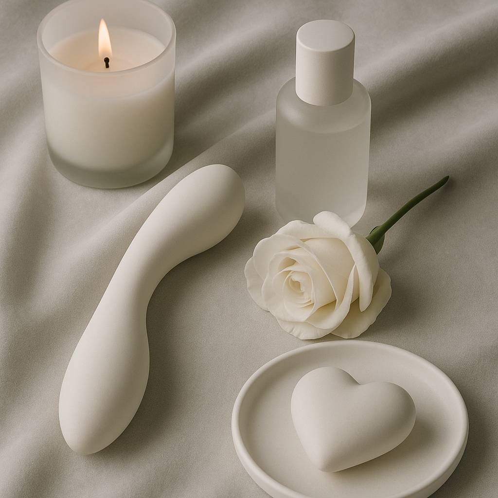 prodotti sensuali per momenti romantici, accessori di coppia in atmosfera raffinata