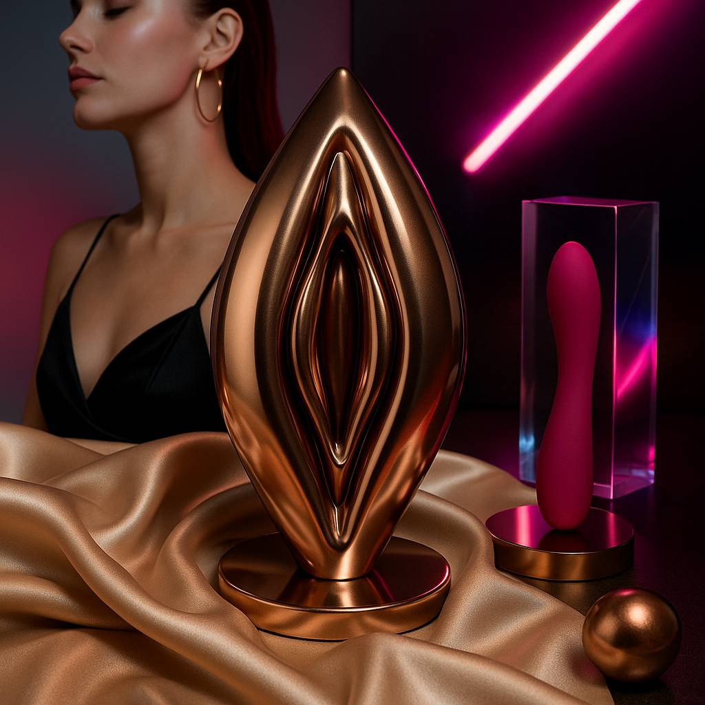 Immagine che rappresenta la vagina anatomia del piacere con eleganza e sensualità
